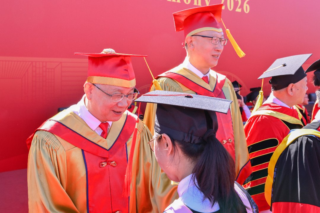 中国科学院大学2026年度毕业典礼暨学位授予仪式。中国科学院大学供图