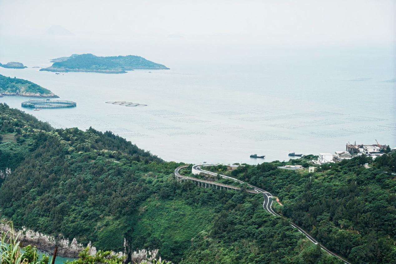 大陈岛距浙江台州椒江区约52公里，由上、下大陈岛、一江山岛等29个岛屿组成/浙江省林业局供图