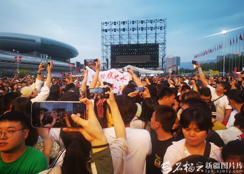乌鲁木齐市一音乐会现场（资料图）。石榴云/新疆日报记者 陈疆林摄