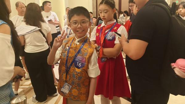 前来长沙参赛的旦增德勒。大赛组委会供图