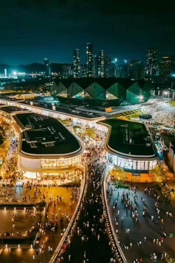 深圳龙岗夜景。主办方供图