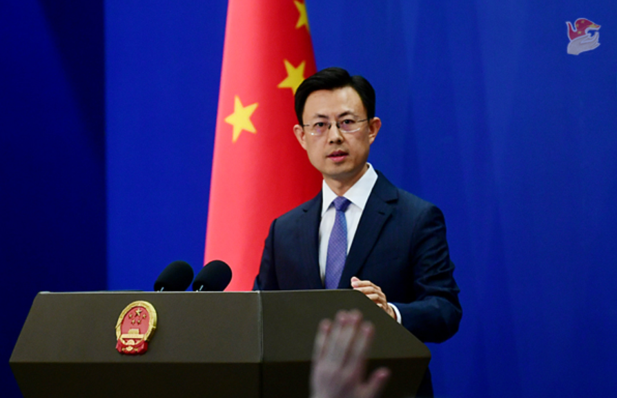 外交部发言人郭嘉昆。图片来自外交部