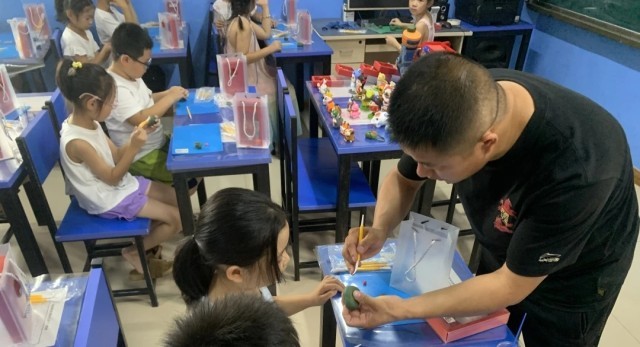吉林省各级团组织开展“共青团·伙伴计划”的托管服务现场。团吉林省委供图