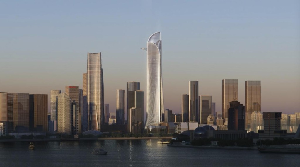 北外滩91街坊项目效果图。图片来源于上实新地标公司