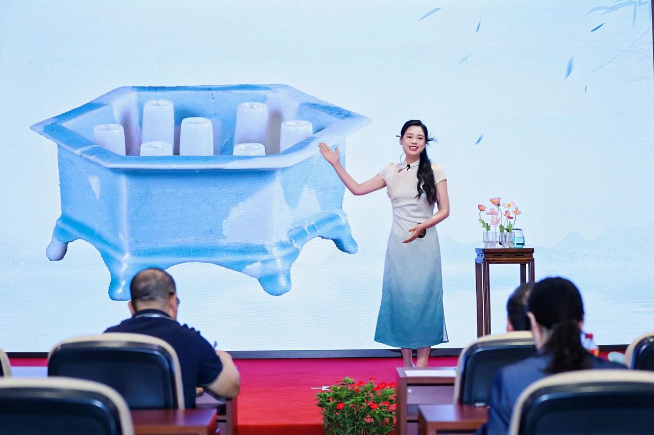 良渚博物院90后讲解员马丽莎 受访者供图