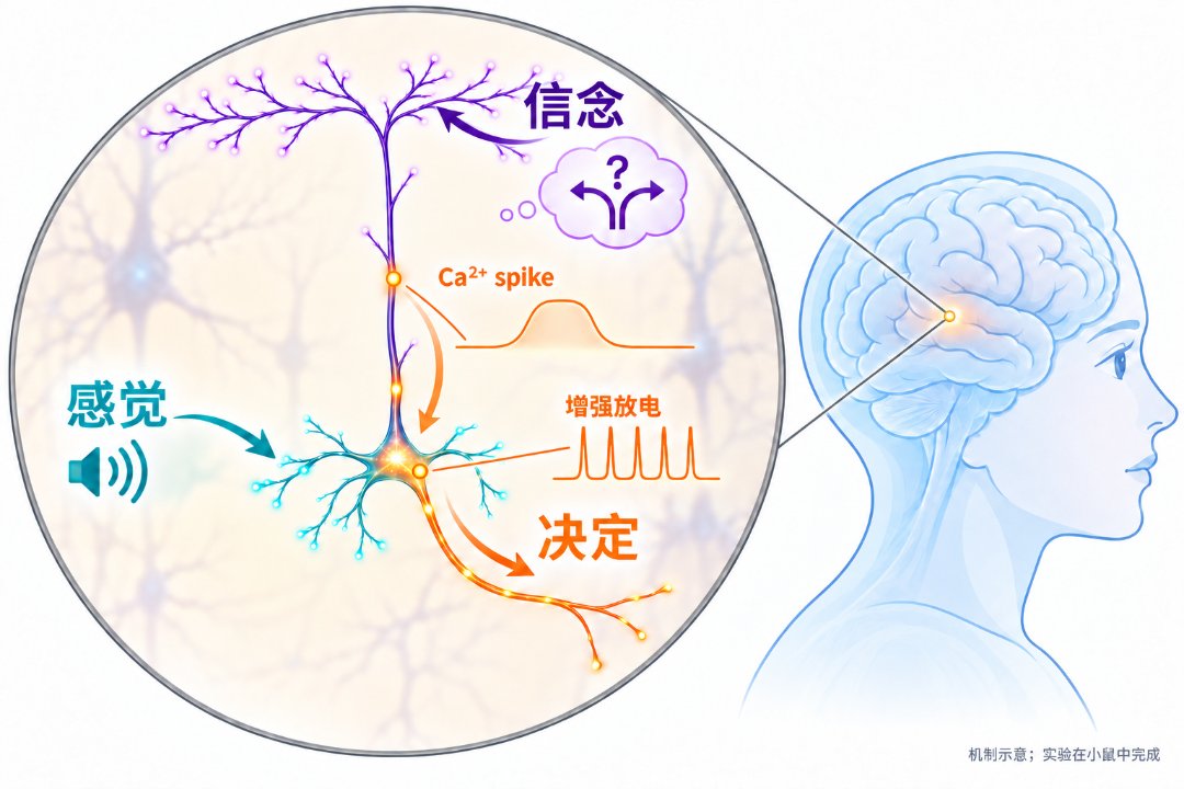 机制示意图。中国科学院脑科学与智能技术卓越创新中心供图