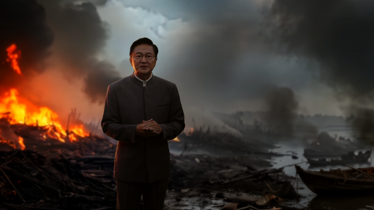 王晓辉 中国翻译协会副会长、资深媒体人（画面背景为AI生成）