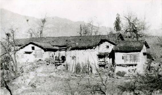 九棵树会议旧址。鄂豫陕革命根据地纪念园供图。